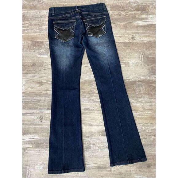 Southpole Bootcut Stretch Jeans Flap Pocket Women’s Junior’s Sz 5 - Picture 6 of 9